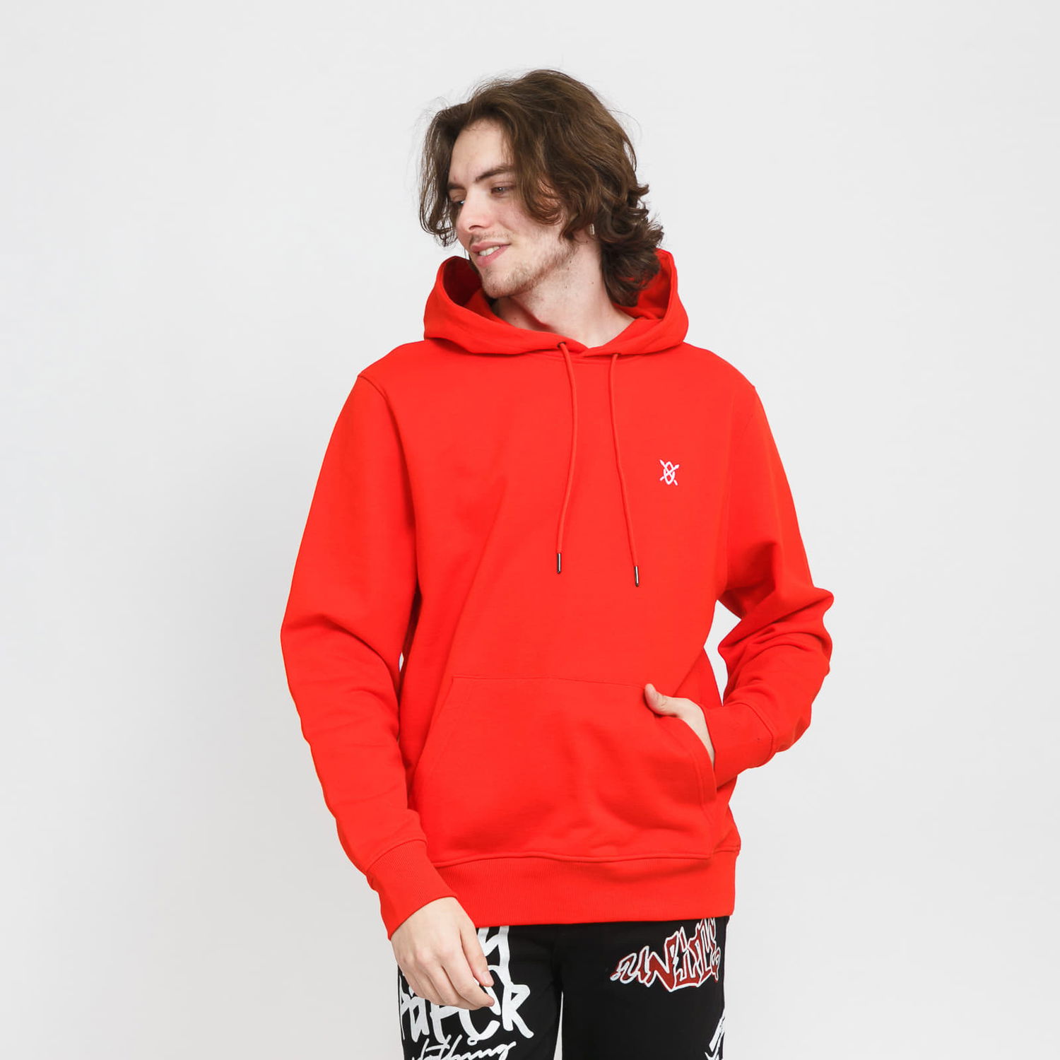 Суитчър DAILY PAPER Musa Hoodie Червено | 2211097, 0