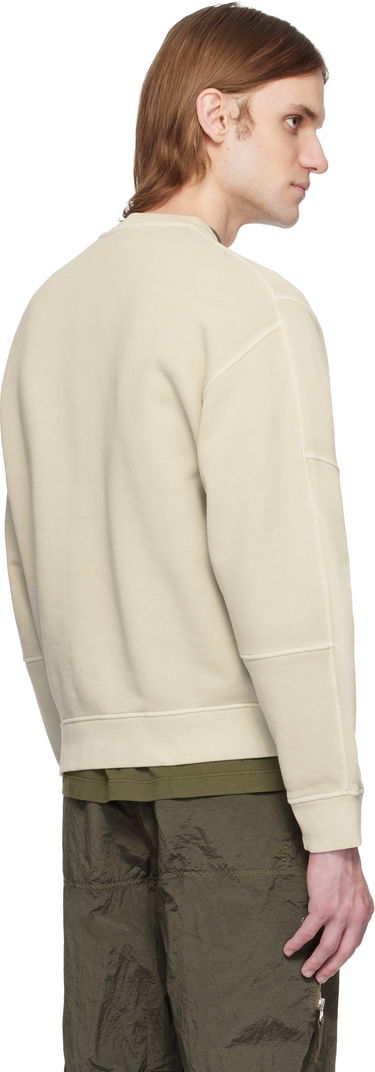 Пуловер Stone Island Stone Island Diagonal Fleece Old Effect Sweatshirt Бежово | K1S15 6100032 S0045, 2