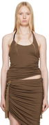 Helmut Lang Wind Harness Asymmetrical Tank Top