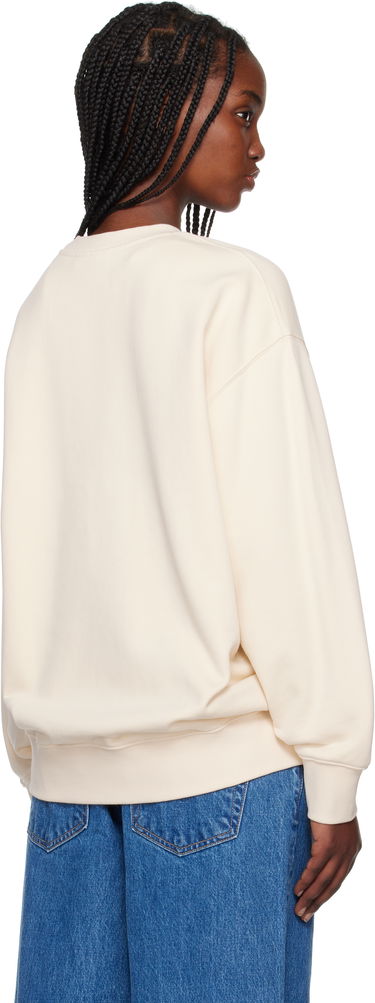 Пуловер MAISON KITSUNÉ Maison Kitsuné Baby Fox Patch Oversize Sweatshirt Бежово | OW00301KM0325, 2