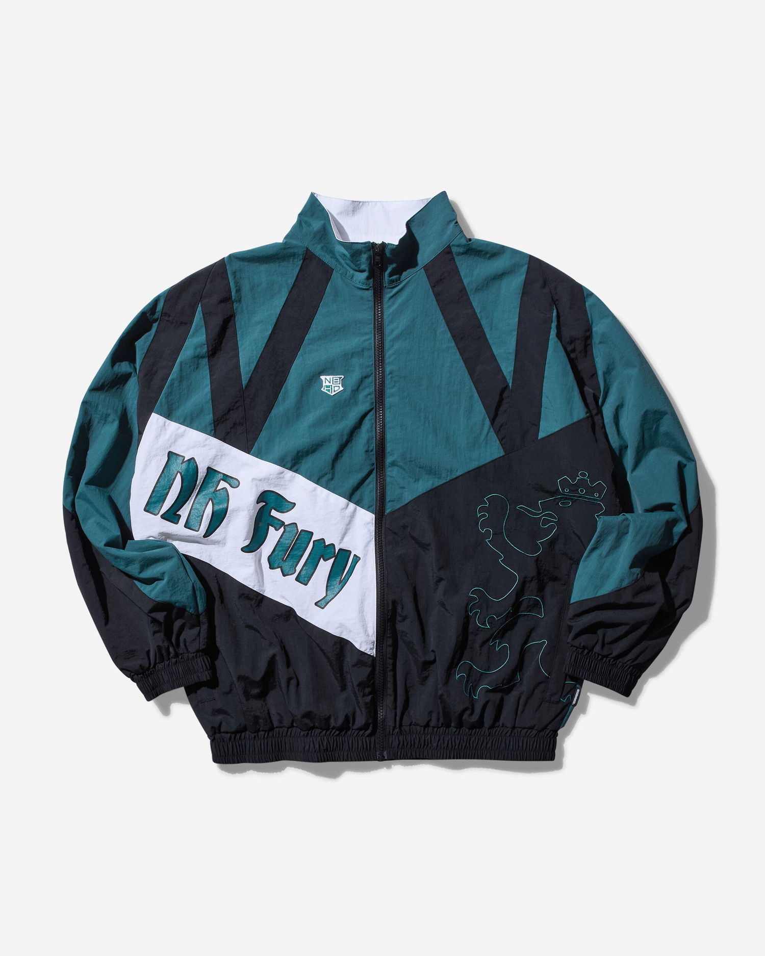 Ветровка Neighborhood Track Jacket Зелено | 242TSNH-JKM13 GR, 1