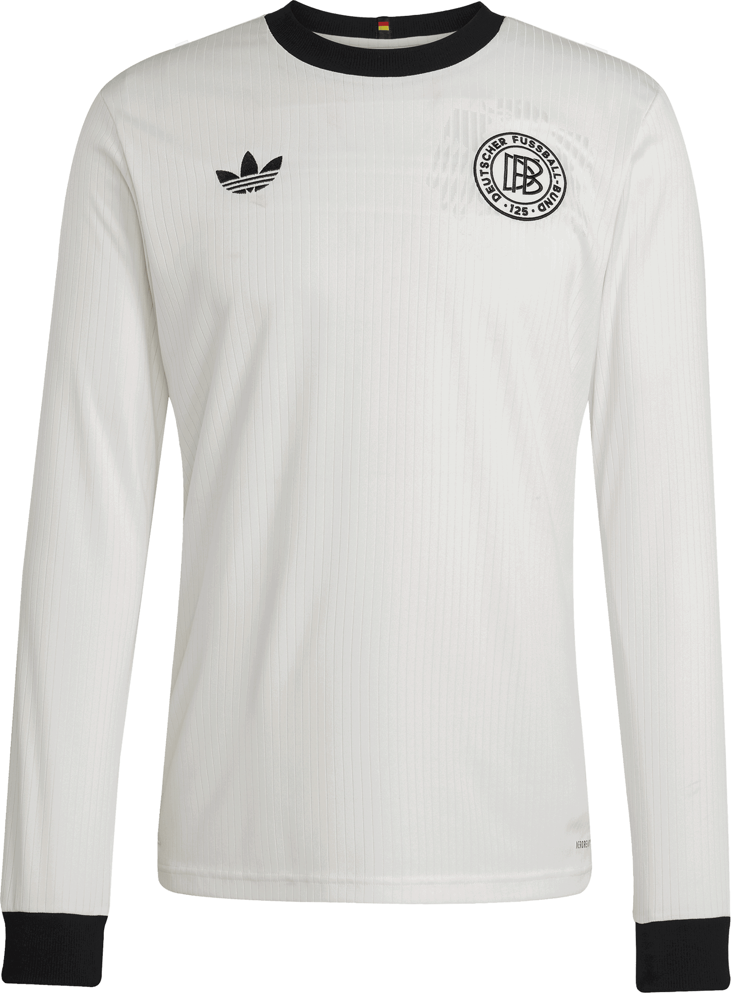 Тениска adidas Originals Originals DFB 125 Jersey Long Sleeve T-Shirt Бяло | JY0217, 1