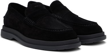 Кецове и обувки BOSS Hugo Suede Loafers Черно | 50536215, 3