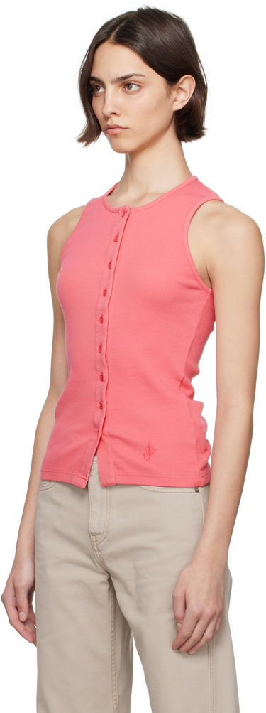 Потник JW Anderson JW Anderson Buttoned Tank Top Розово | JO0266-PG1512, 3
