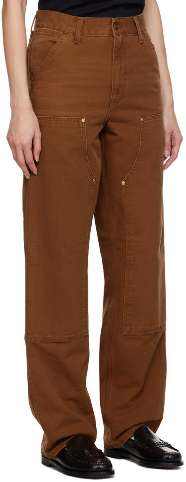 Панталони и дънки Carhartt WIP Double Кафяво | I031501.1NF3K, 2