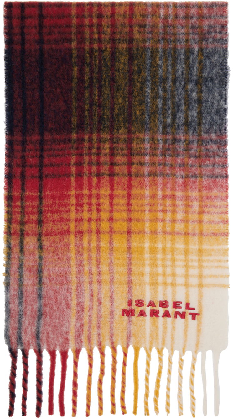 Облекло ISABEL MARANT Multicolor Firny Scarf Многоцветен | EC002XFB-B3C06A, 0