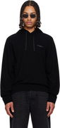 Wool & Cashmere Embroidered Hoodie