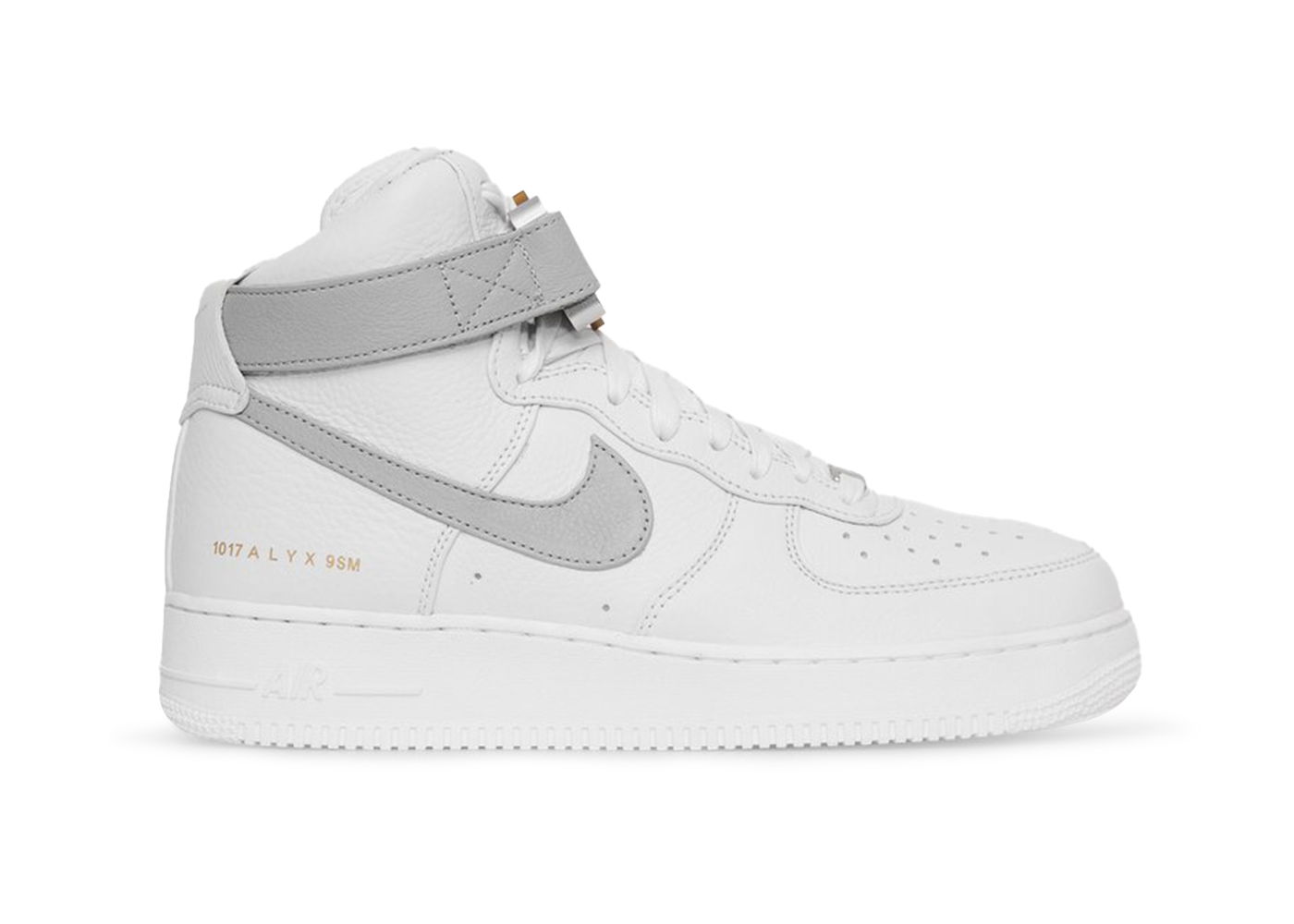 Кецове и обувки Nike Air Force 1 High 1017 ALYX 9SM White Grey 2021 Бяло | CQ4018-104, 0