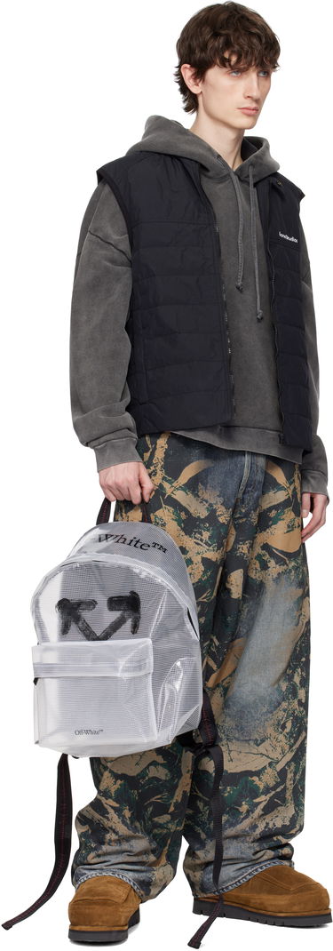 Раница Off-White Off-White Heritage Ripstop Backpack Бяло | OMNB124S25FAB0017910, 3