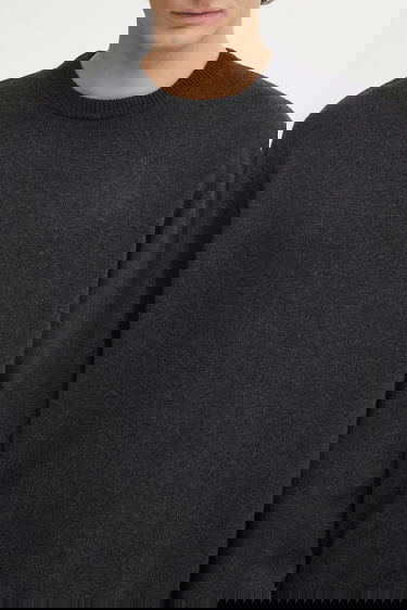 Пуловер Carhartt WIP Alten Wool Blend Sweater Сиво | I033917.BTXX, 3