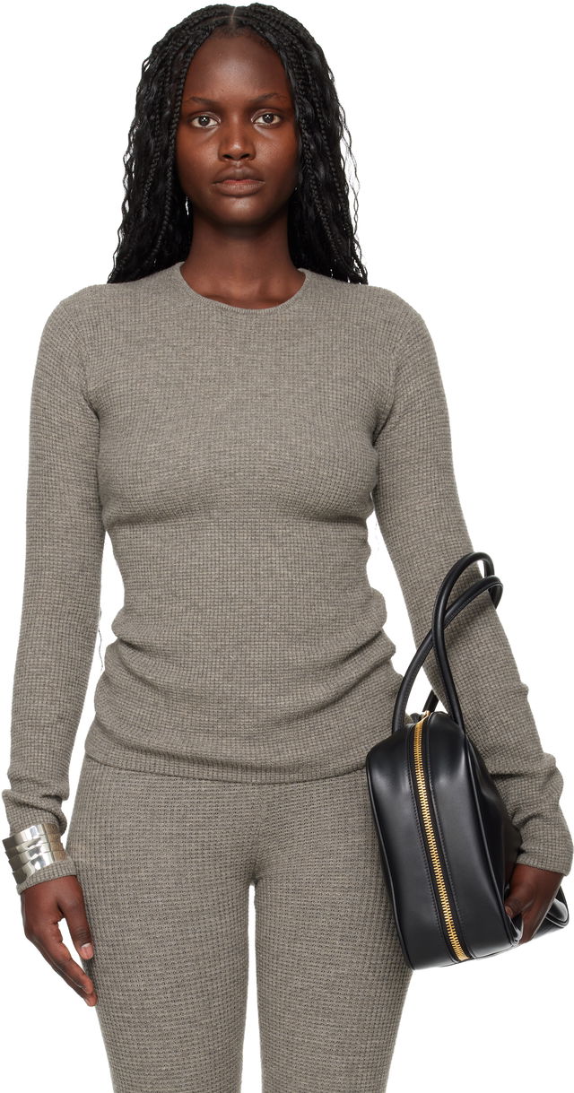 Fear of God ESSENTIALS Holiday Waffle Long Sleeve T-shirt