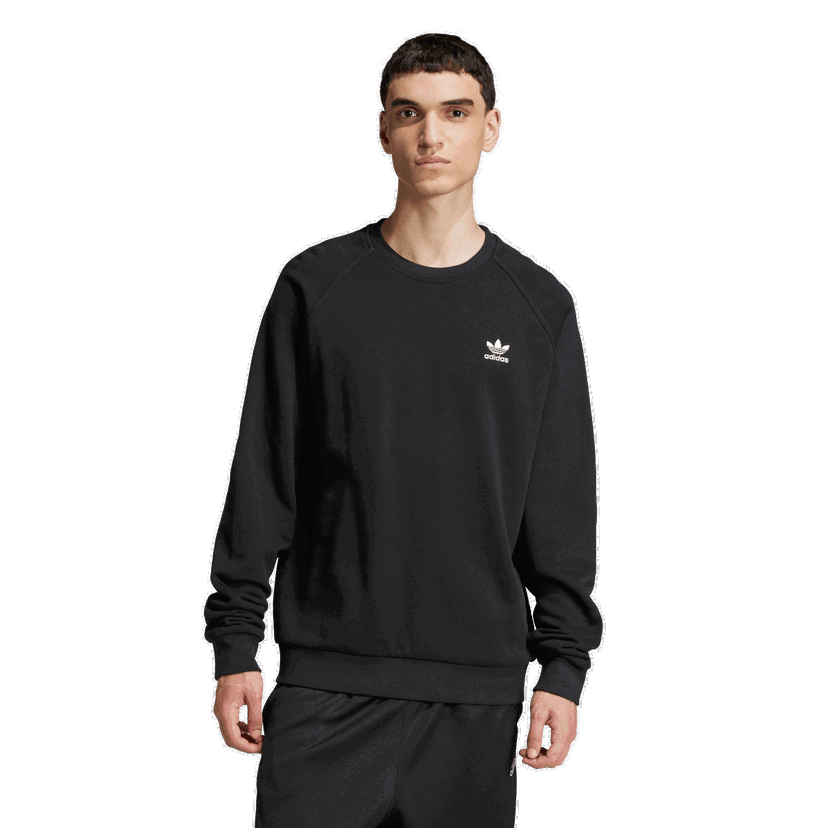 Суитчър adidas Originals Crew Sweatshirt ESS Черно | JD2412