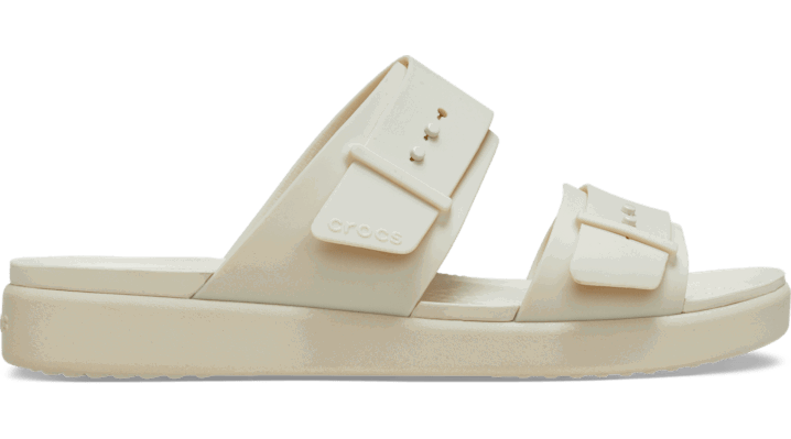 Кецове и обувки Crocs Brooklyn Buckle Low Sandals Бежово | 211215-0LH, 0