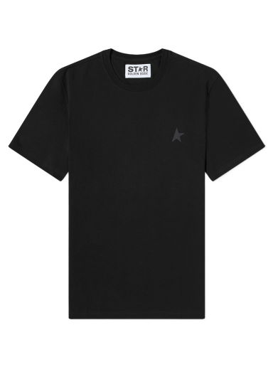 Тениска Golden Goose Small Star Chest Logo Tee Черно | GMP01220-P000593-90100