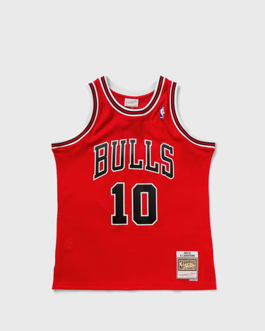 Фланелка Mitchell & Ness Swingman Jersey Chicago Bulls 1990-91 BJ Armstrong #10 Червено | SMJYSB19121-CBUSCAR90BAR, 3