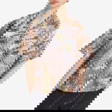 Риза Heresy Heresy Study Print Shirt Кафяво | HSS25-CS01, 2