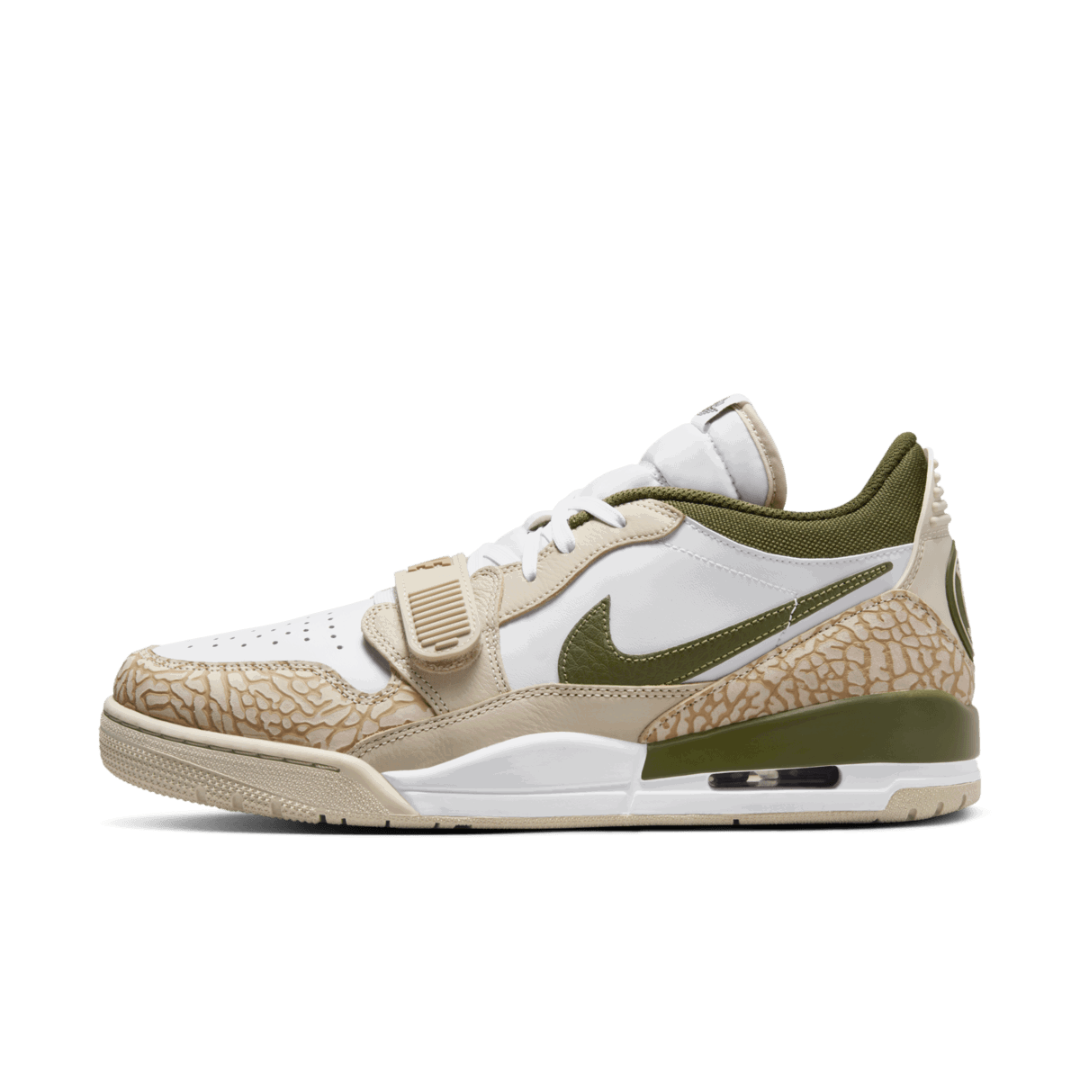 Кецове и обувки Jordan Paris Saint-Germain x Legacy 312 Low "White Sequoia Green" Бежово | FZ4358-100, 0