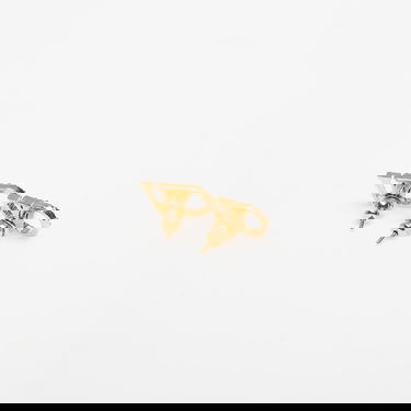 Обеци Off-White Off-White OW Earrings with Rhinestones Металик | OWOD299C99MET0017672, 1