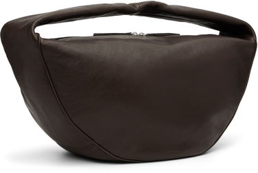 Чанта през рамо BY FAR BY FAR Maxi Cush Washed Leather Shoulder Bag Кафяво | MWBSB022LL034BR054PL, 1