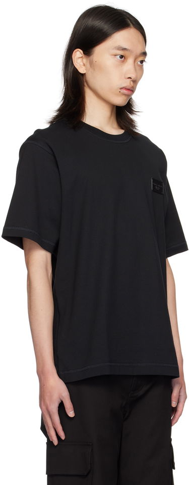 Тениска Dolce & Gabbana Designer Tag T-Shirt Черно | G8PN9TG7NTW, 1