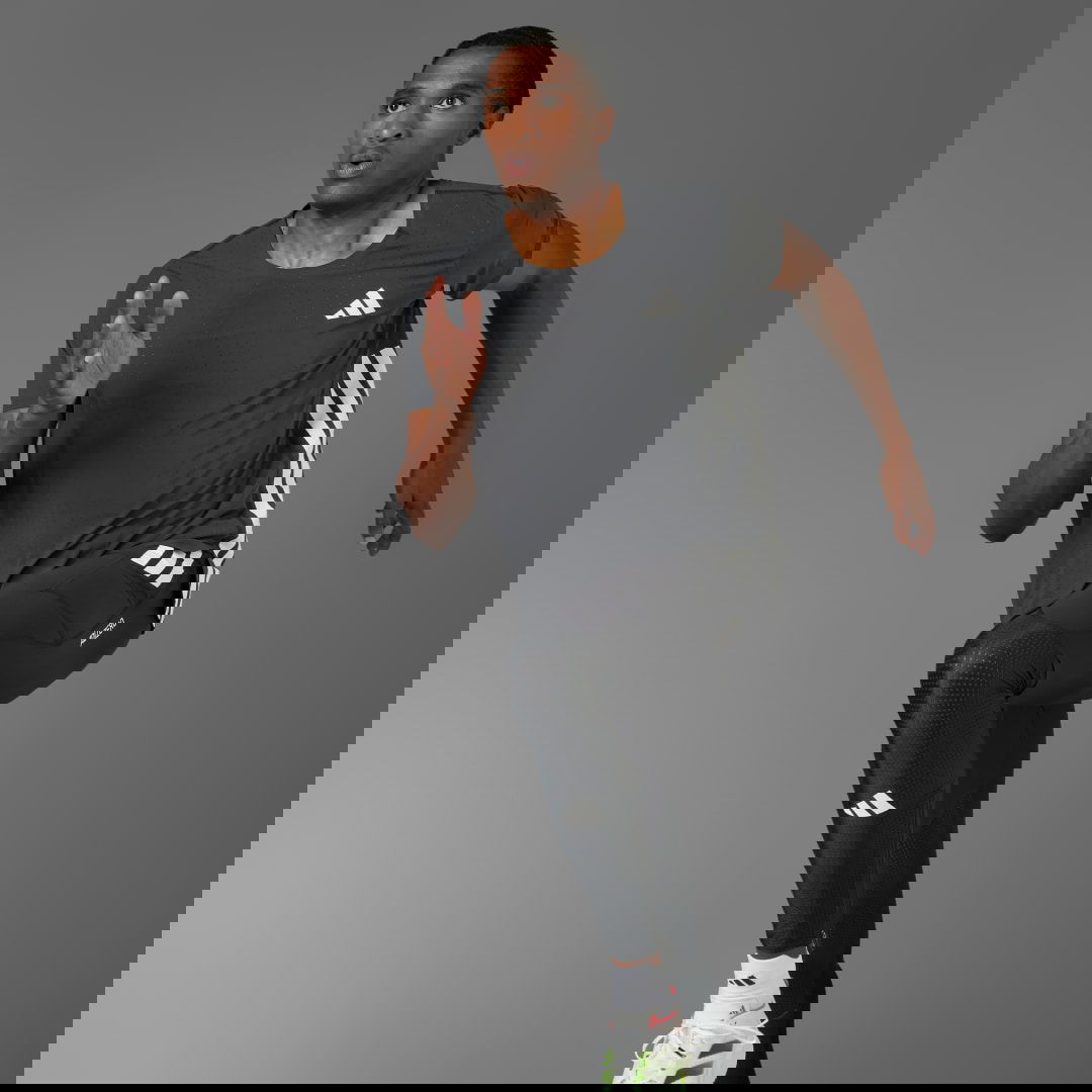 Тениска adidas Performance Adizero Running T-Shirt Сиво | JF3473, 0