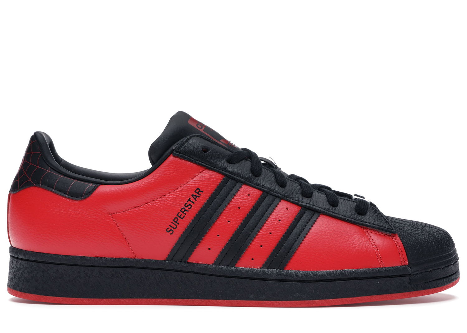 Кецове и обувки adidas Originals Superstar Spider-Man: Miles Morales Червено | GV7128, 0