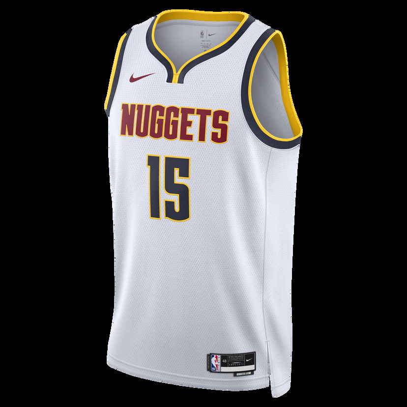 Фланелка Nike Dri-FIT NBA Swingman Denver Nuggets Association Edition 2022/23 Бяло | DN2075-100