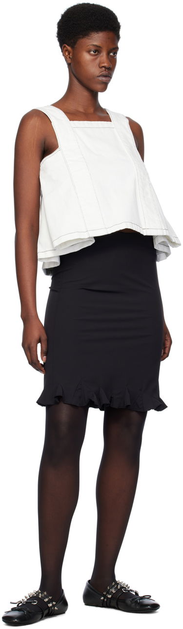 Пола We11done We11done Flared Midi Skirt Черно | WD-SK0-24-271-W-BK, 3