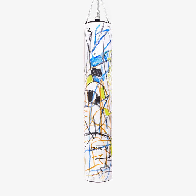 FTSHP 11th anniversary x Martin Lukáč Thai Boxing Punching Bag White/ Multicolor