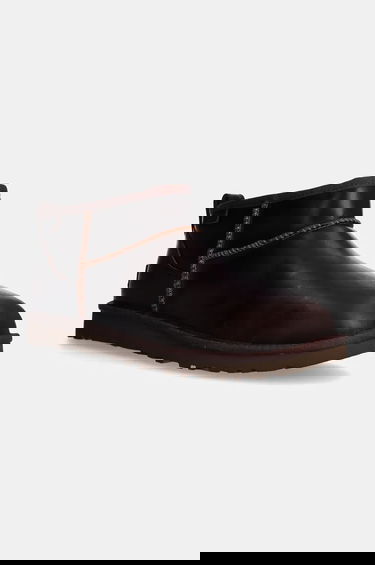 Кецове и обувки UGG Leather Mini Boots Classic Ultra Mini Lthr Regen Кафяво | 1158191.IWD, 0