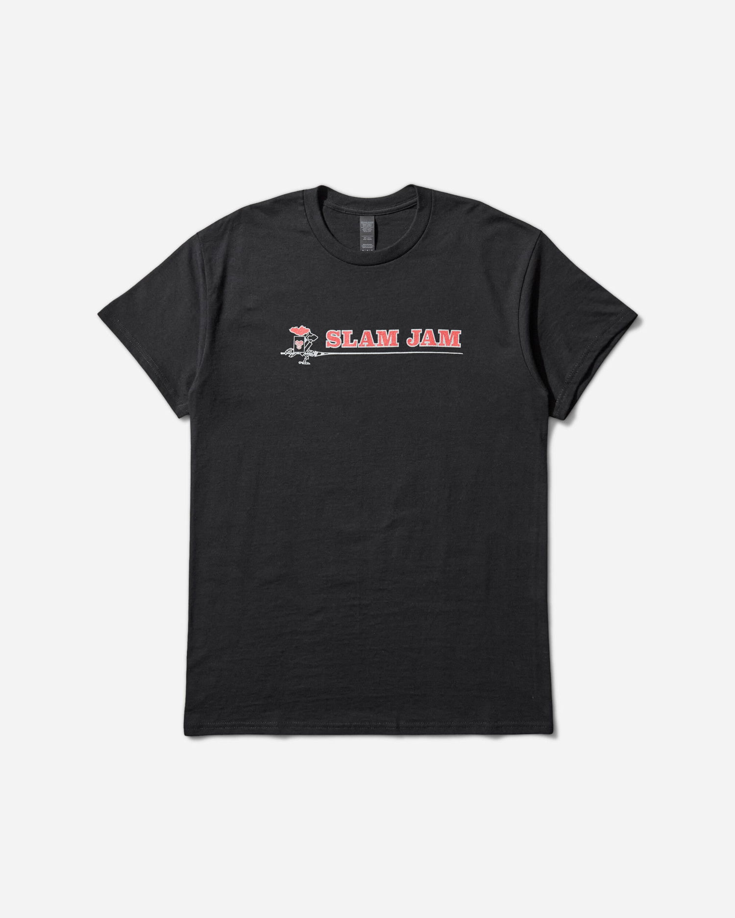 Тениска Slam Jam Slam Jam T-Shirt Черно | SJPANINITEE BLK, 0