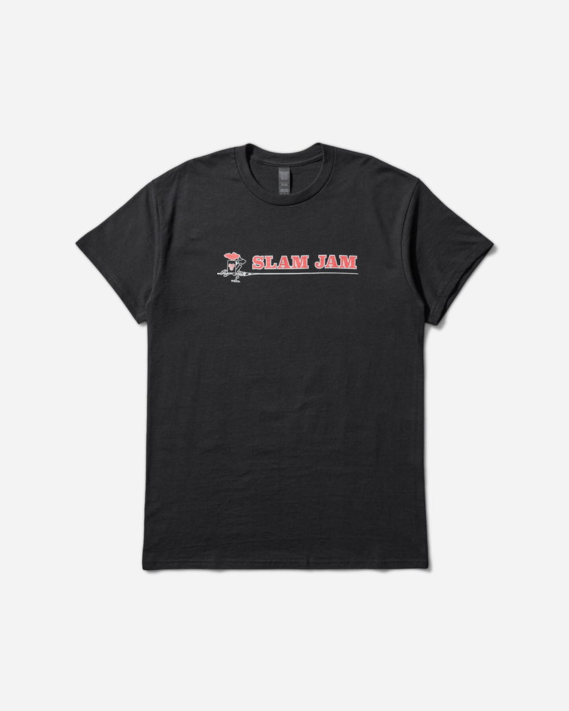 Тениска Slam Jam Slam Jam T-Shirt Черно | SJPANINITEE BLK