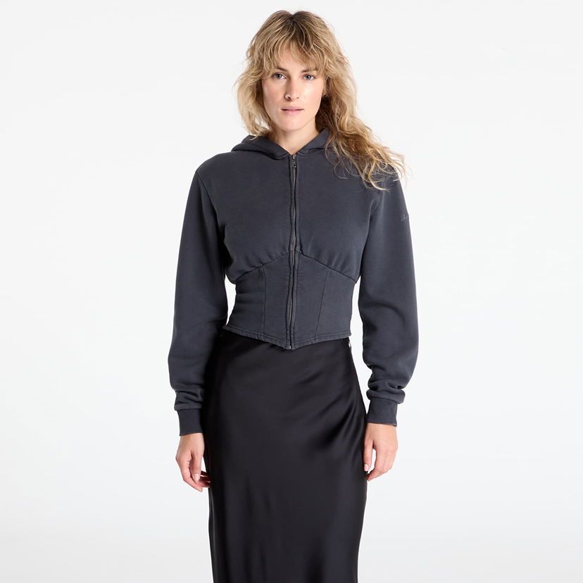 Суитчър GUESS Guess Originals Corset Hoodie Черно | W5BQ29K4110-JTMU