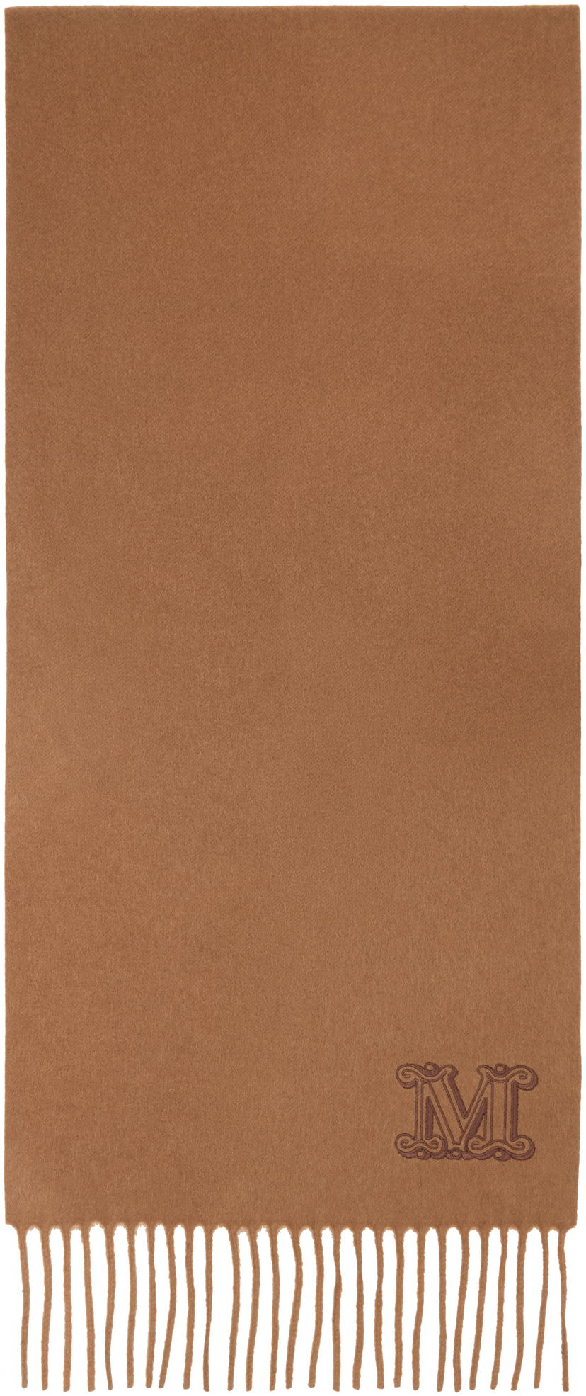 Шал Max Mara Dalia Scarf Кафяво | 2524546312600