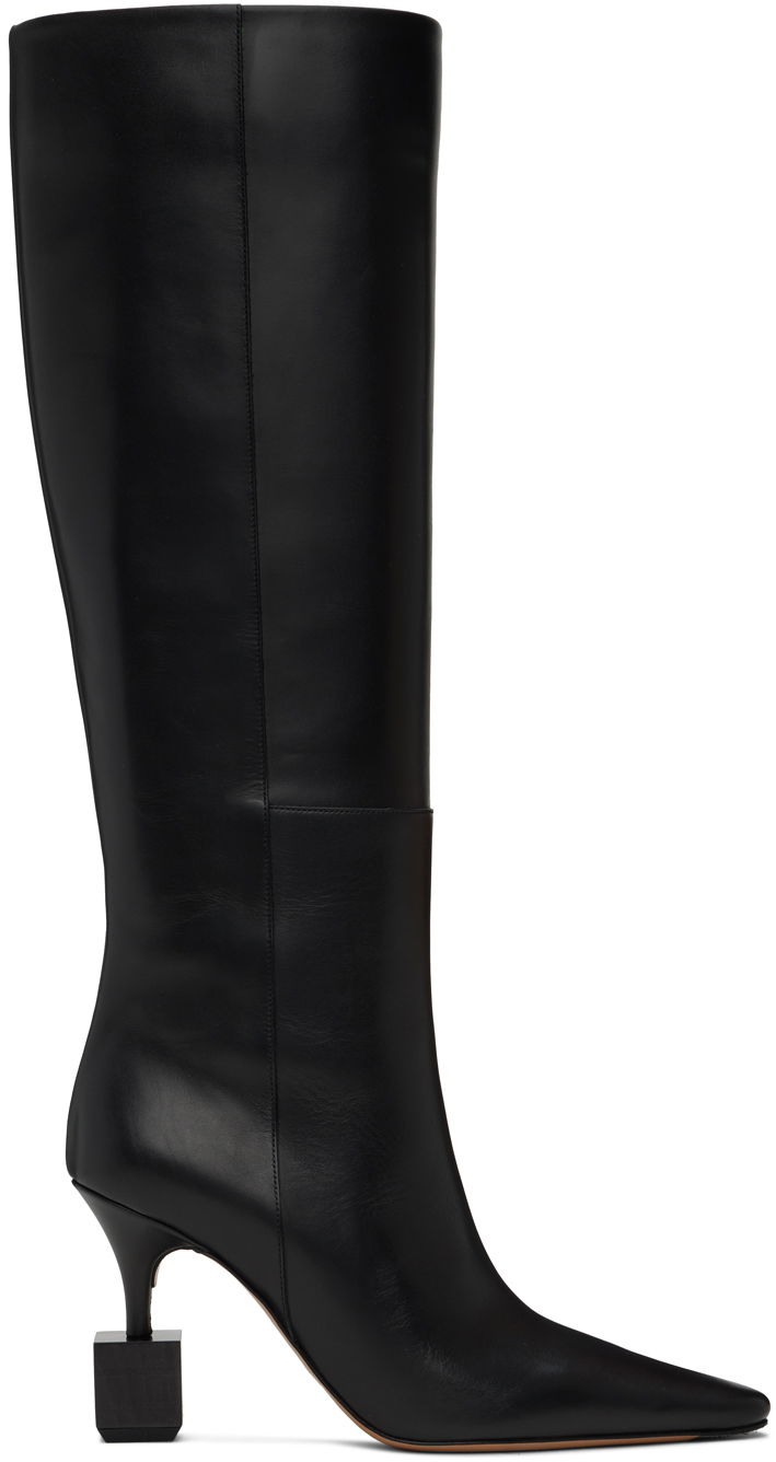 Облекло Jacquemus Jacquemus La Casa Bisou Tall Boots Черно | 24H243FO150-4323, 0
