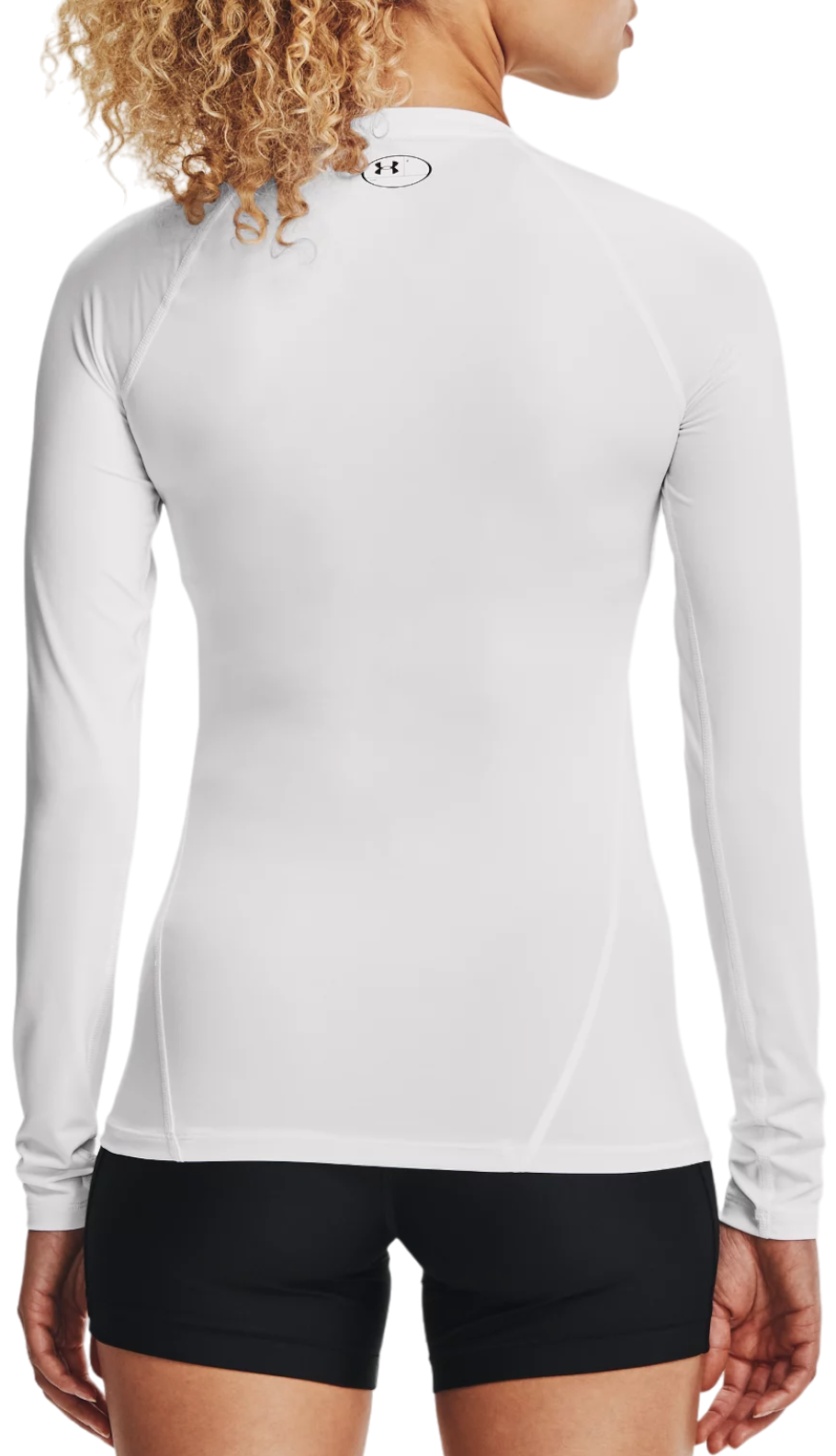 Тениска Under Armour HeatGear Compression Long Sleeve Бяло | 1365459-100, 1