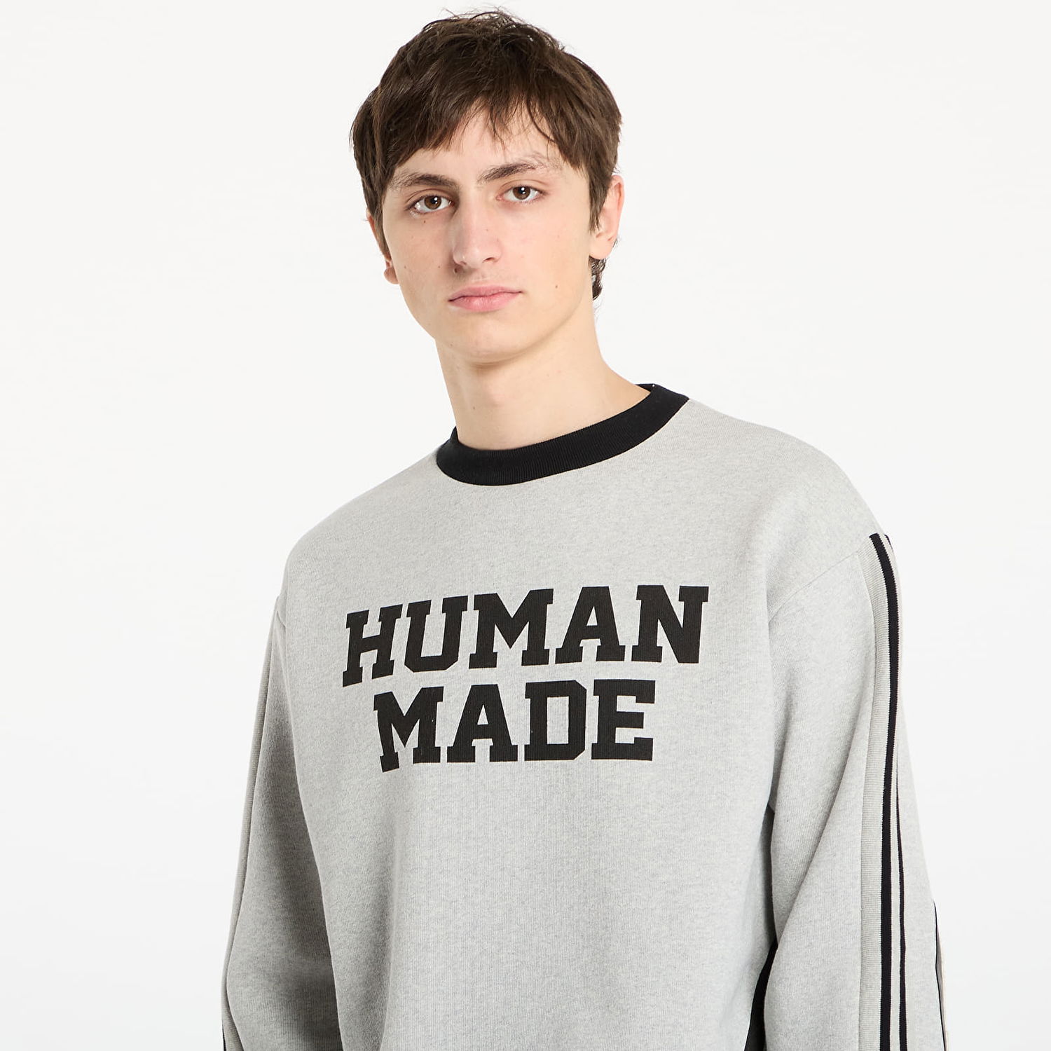 Суитчър Human Made Elbow Patch Sweatshirt Сиво | HM30CS005GY, 1