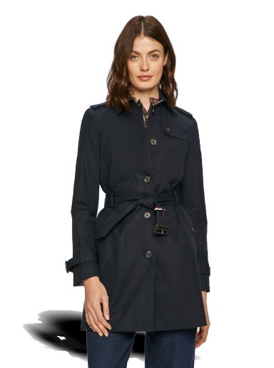 Тренчкот Tommy Hilfiger Trenchcoat Черно | WW0WW24966