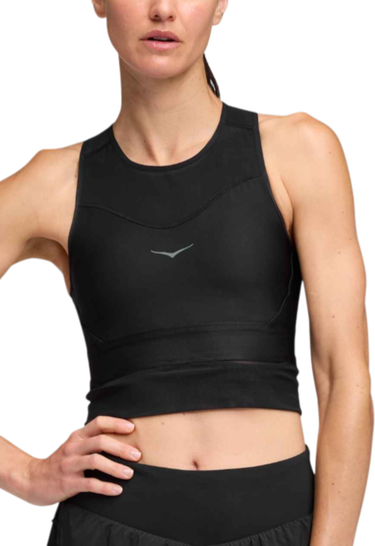 Сутиен Hoka One One Hoka Race Day Crop Top Черно | 1166630-bblc, 0