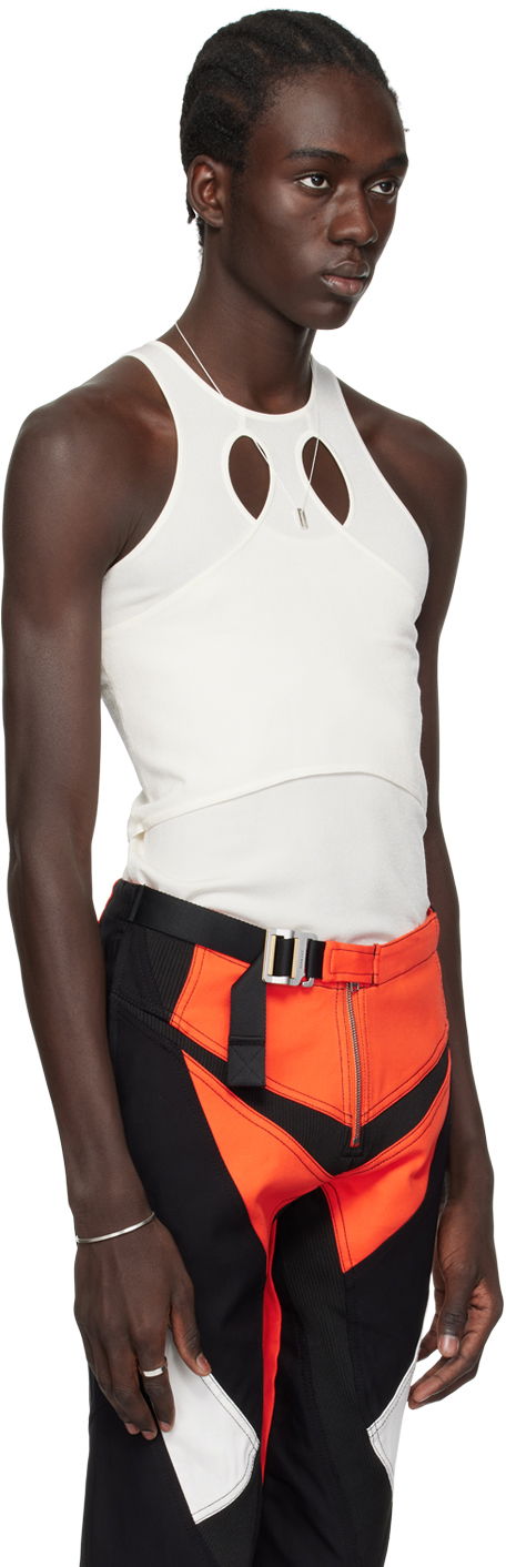 Потник Dion Lee Mobius Loop Tank Top Бяло | C7243PS24, 1