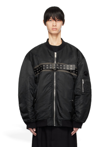 Belted Bomber Jacket