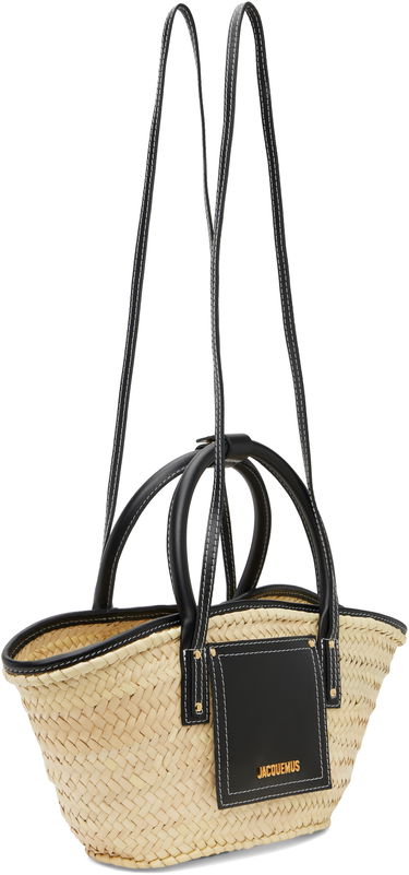 Голяма пазарска чанта Jacquemus 'Le Petit Panier Soli' Tote Bag Бежово | 23E223BA044-3060, 4