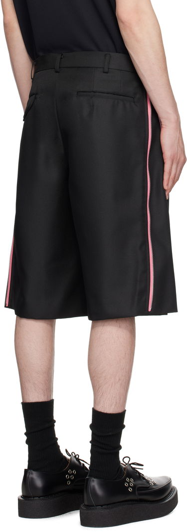 Къси панталони Comme des Garçons Homme Plus Gabardine Zip Shorts Черно | PO-P049-051, 2