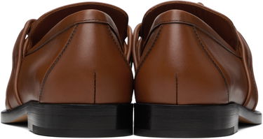 Кецове и обувки Bottega Veneta Bottega Veneta Astaire Leather Loafers Кафяво | 796445V4AF02742, 1