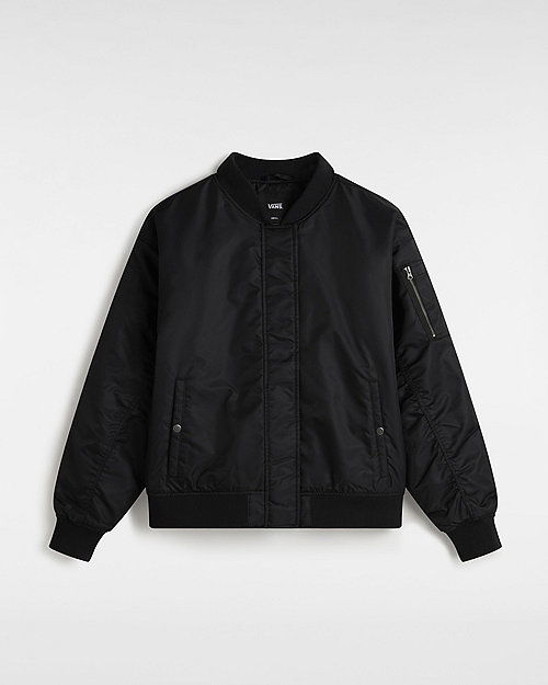 Яке бомбър Vans Bennett Bomber Jacket Черно | VN000HJFBLK, 0
