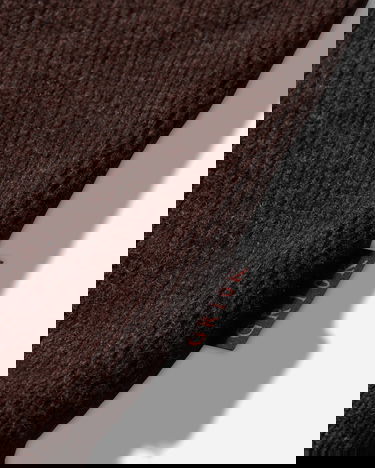 Пуловер GR10K Felted Half-Zip Sweater with Drawstring Hem Кафяво | CGB42200JE26 26, 4