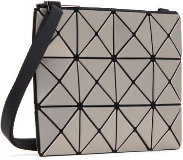 Чанта през рамо BAO BAO ISSEY MIYAKE Geometric Pattern Metallic Crossbody Bag Сиво | BB46AG626, 1