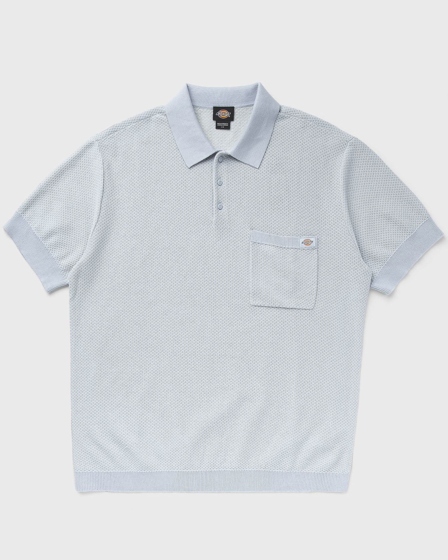 Поло тениска Dickies Rocky Knitted Polo Shirt Синьо | DK0A4Z7AF901, 1