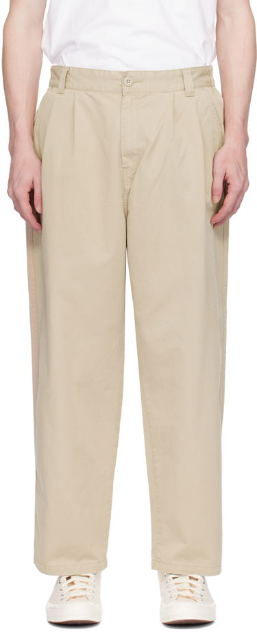 Панталони Carhartt WIP Marv Relaxed Fit Trousers Бежово | I033129, 0