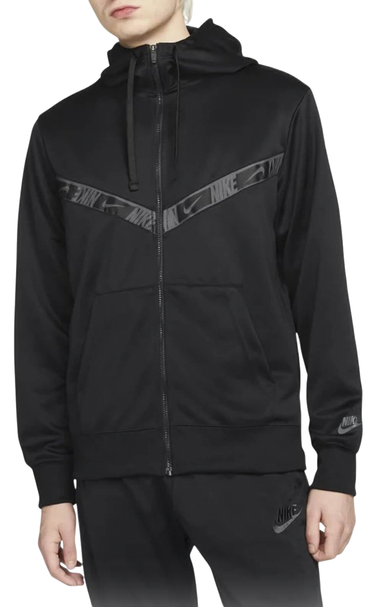 Суитчър Nike Repeat Hooded Jacket Черно | dm4672-013
